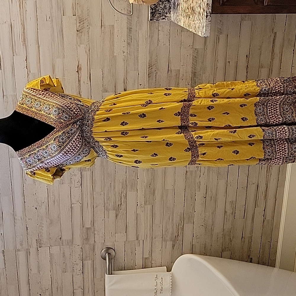 Ces Lemme cotton Indian style dress